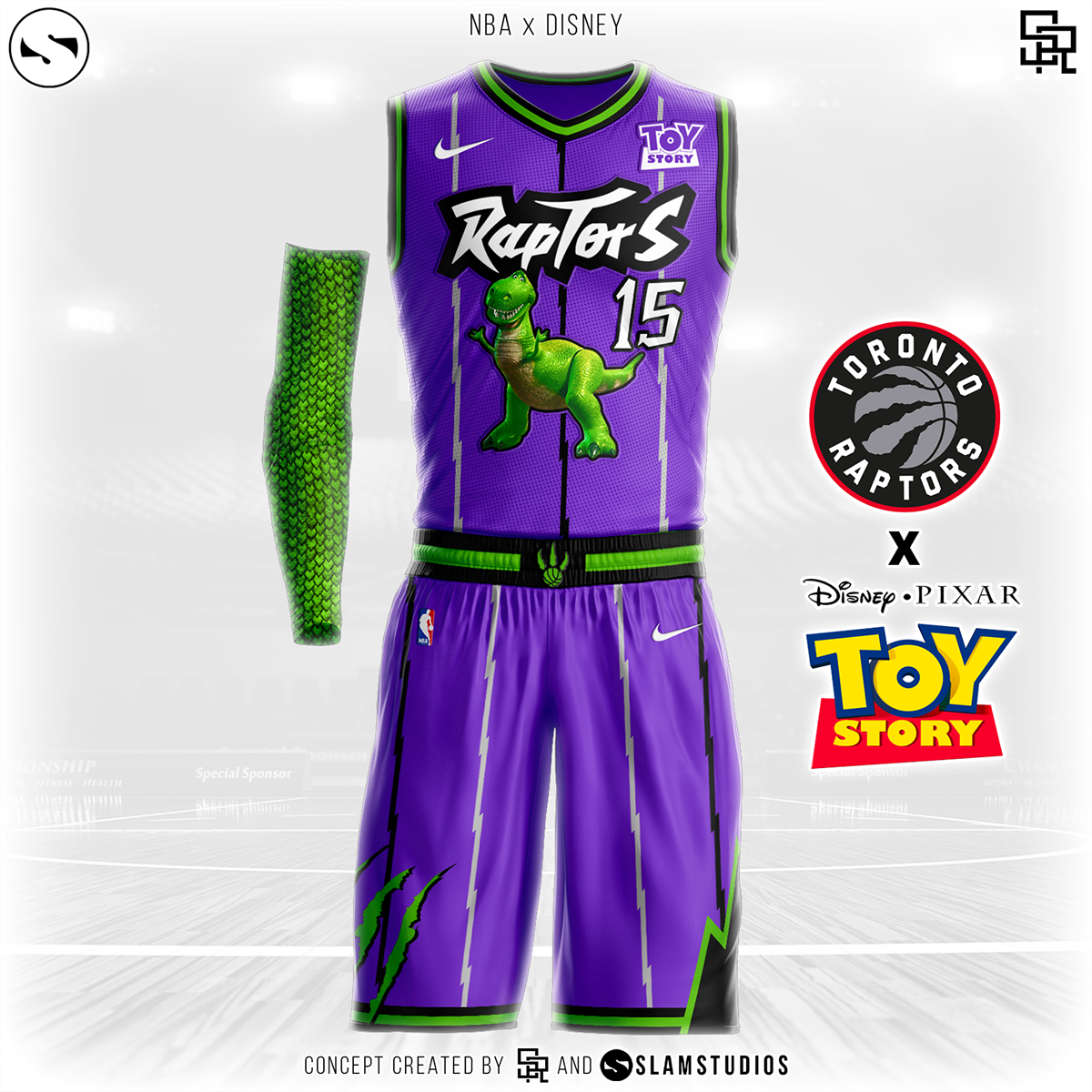 nba x disney jerseys