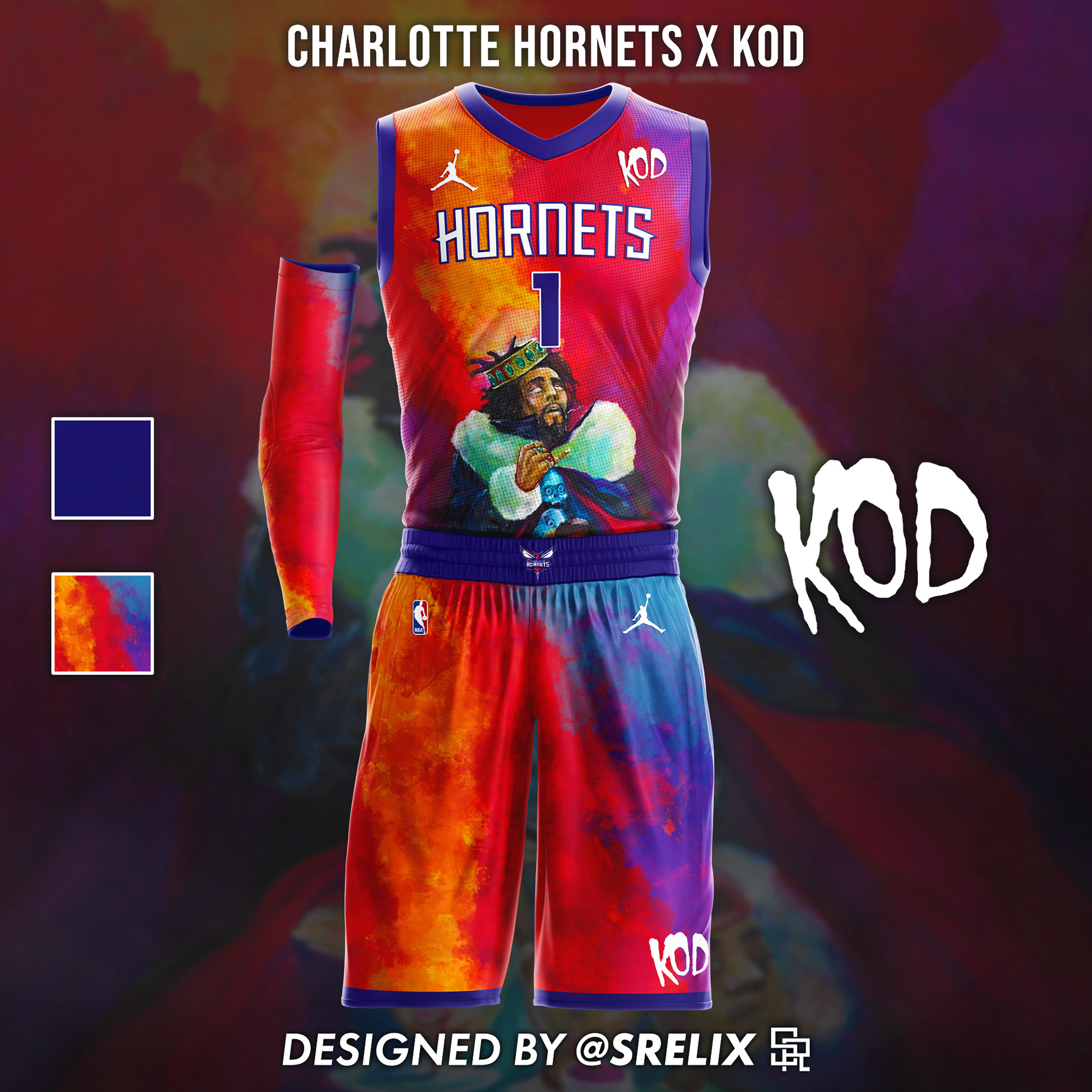 SRELIX Portfolio - NBA x Hip-Hop Jersey Concepts