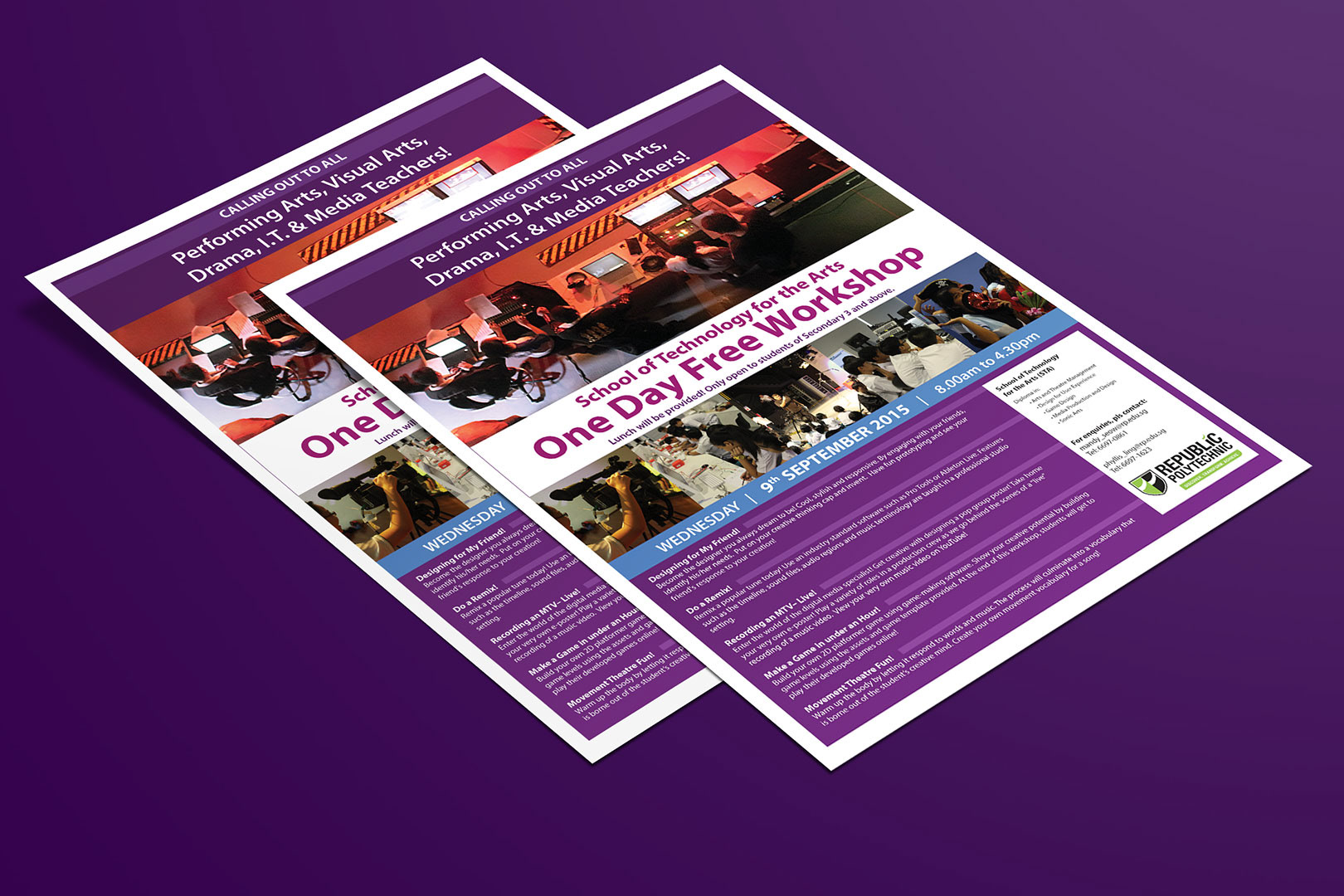 print handouts