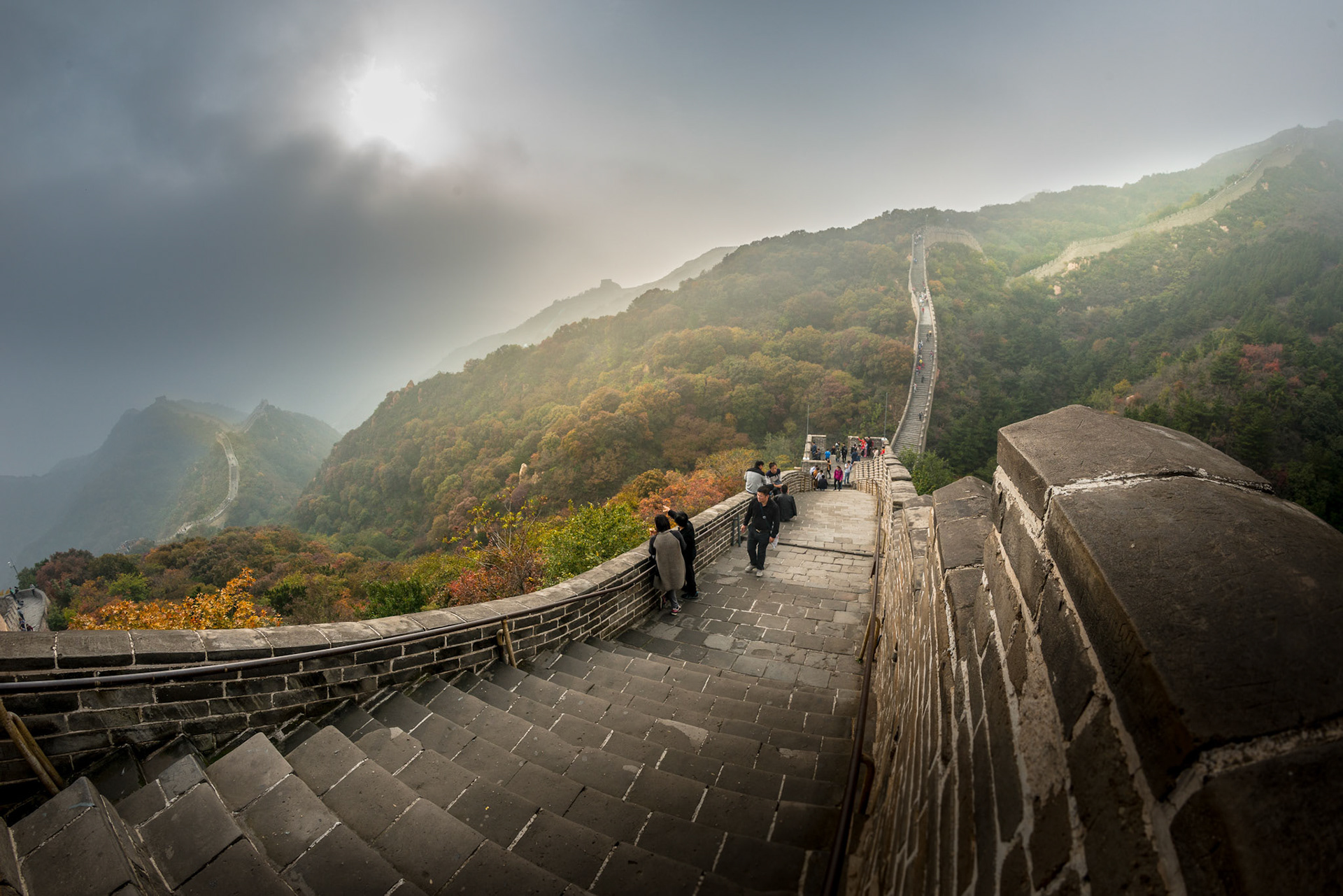 The Great Wall at Badaling, China 2017