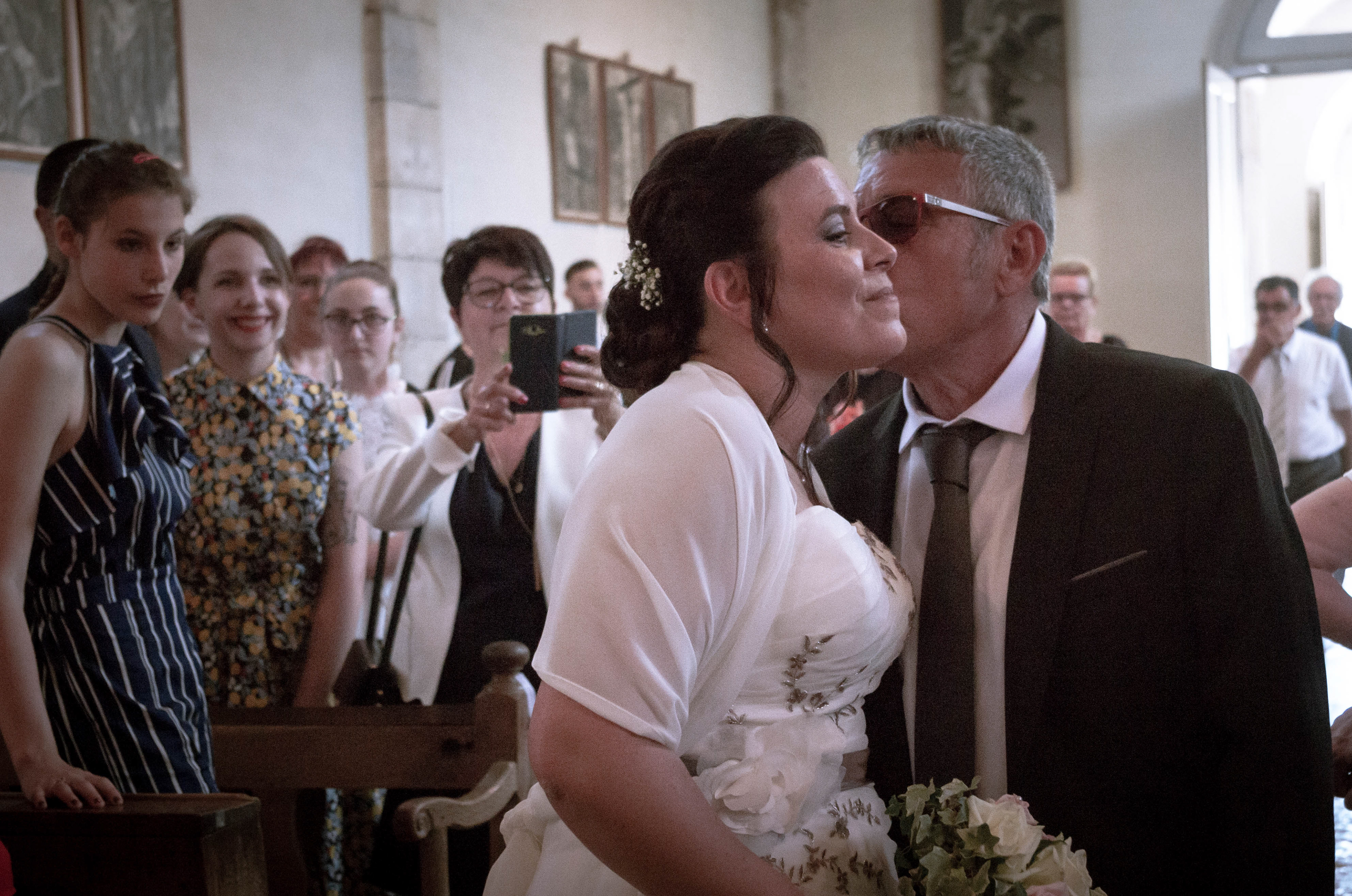 L'arrivée de la mariée