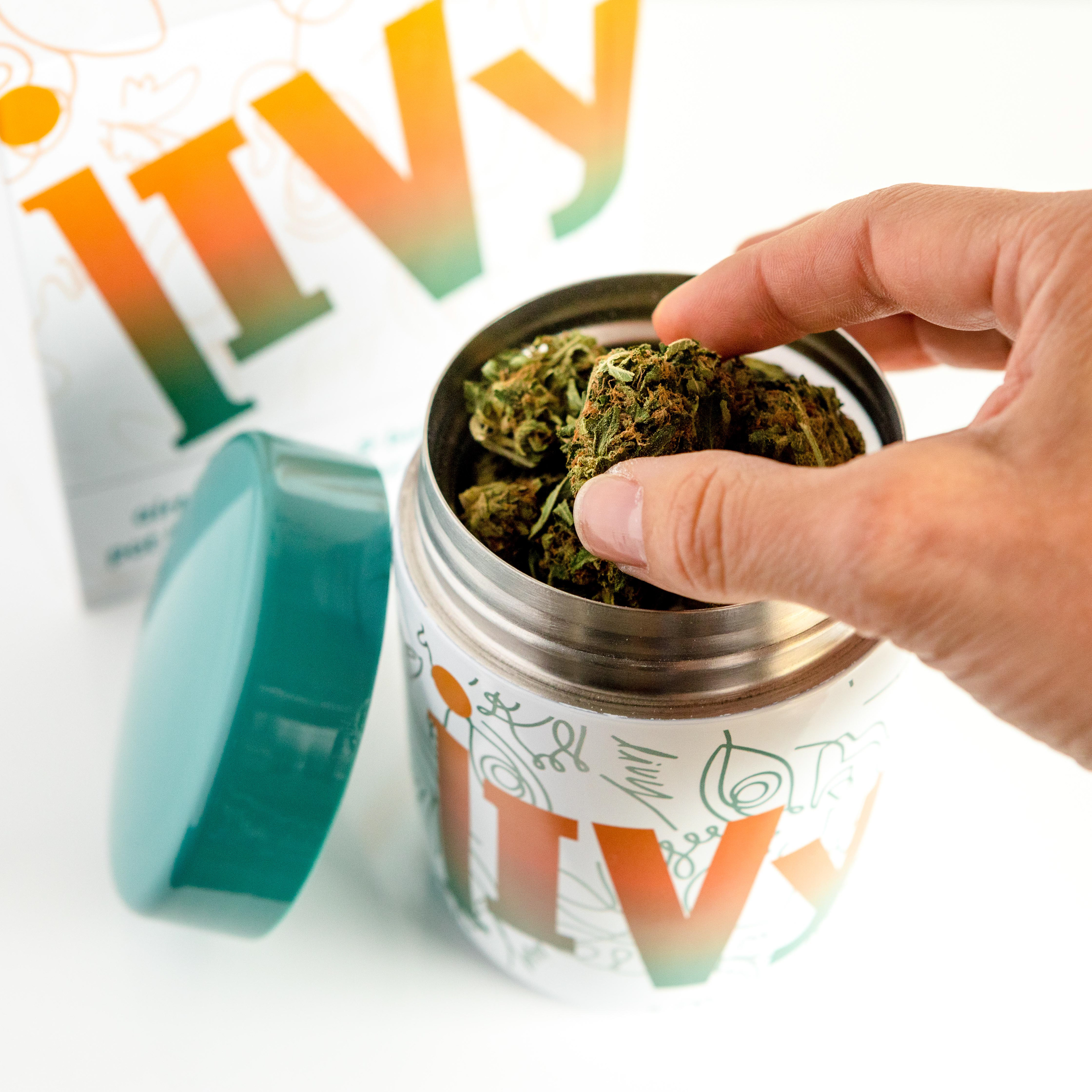 Lifestyle product photography - cannabis storage