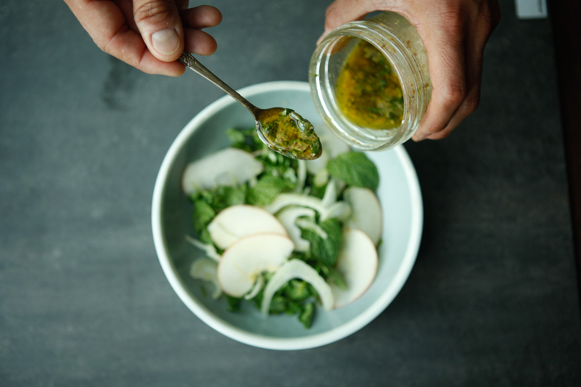 Professional Food Photography - Salad Dressing