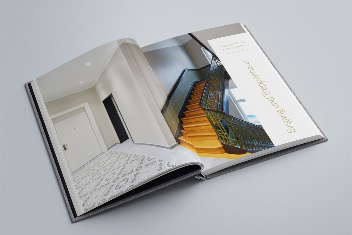 Gestaltung eines Architekturbuchs