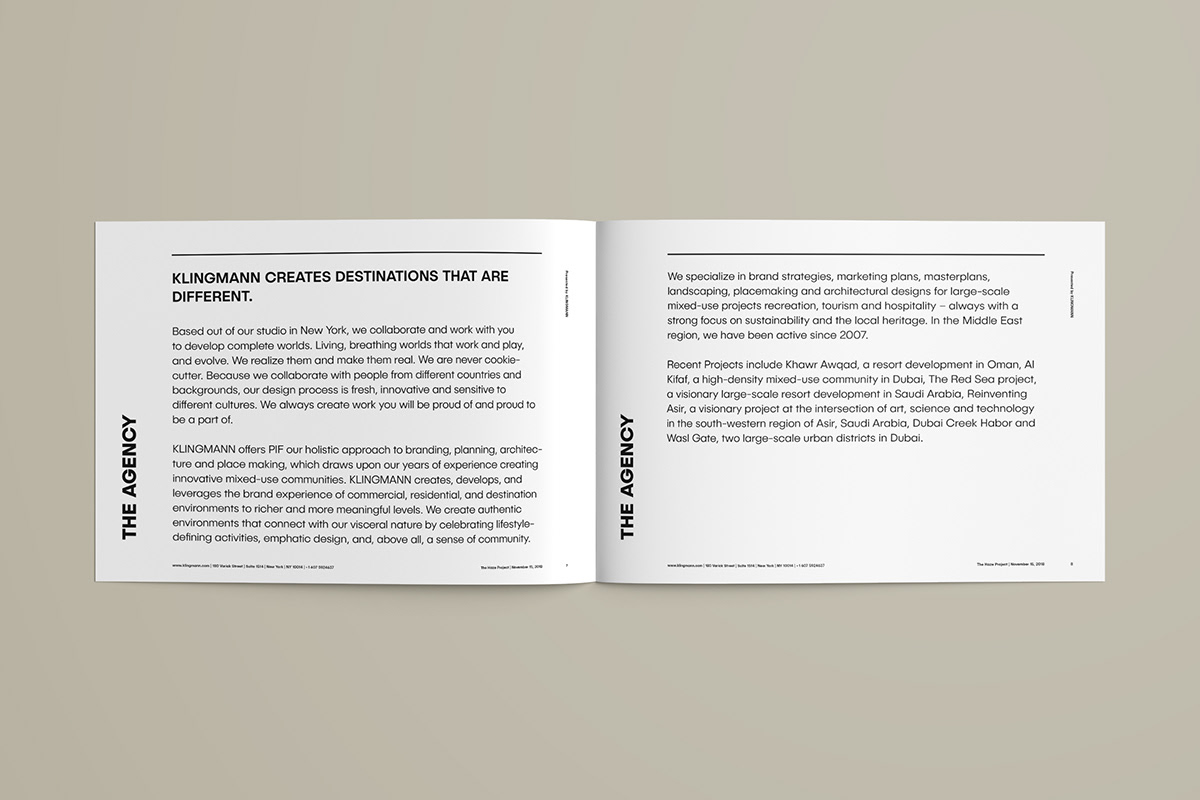 Gestaltung eines Business Proposal im Corporate Design