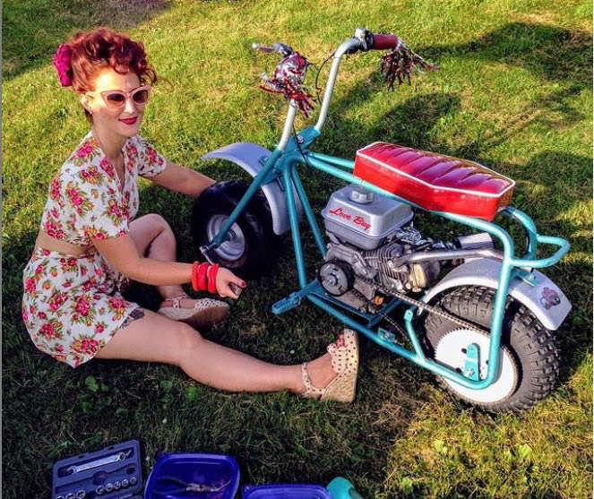 Fanny Freckles - Producer of Mississippi Mayhem Vintage Motor Festival