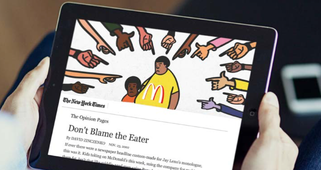 ENGLISH Essay: Don't Blame The Eater