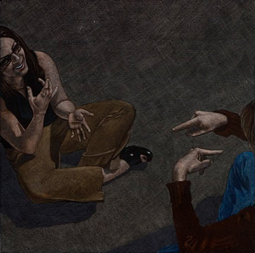Interesting Interpretation
Colored Pencil & Gesso on Masonite | 12"x 12"