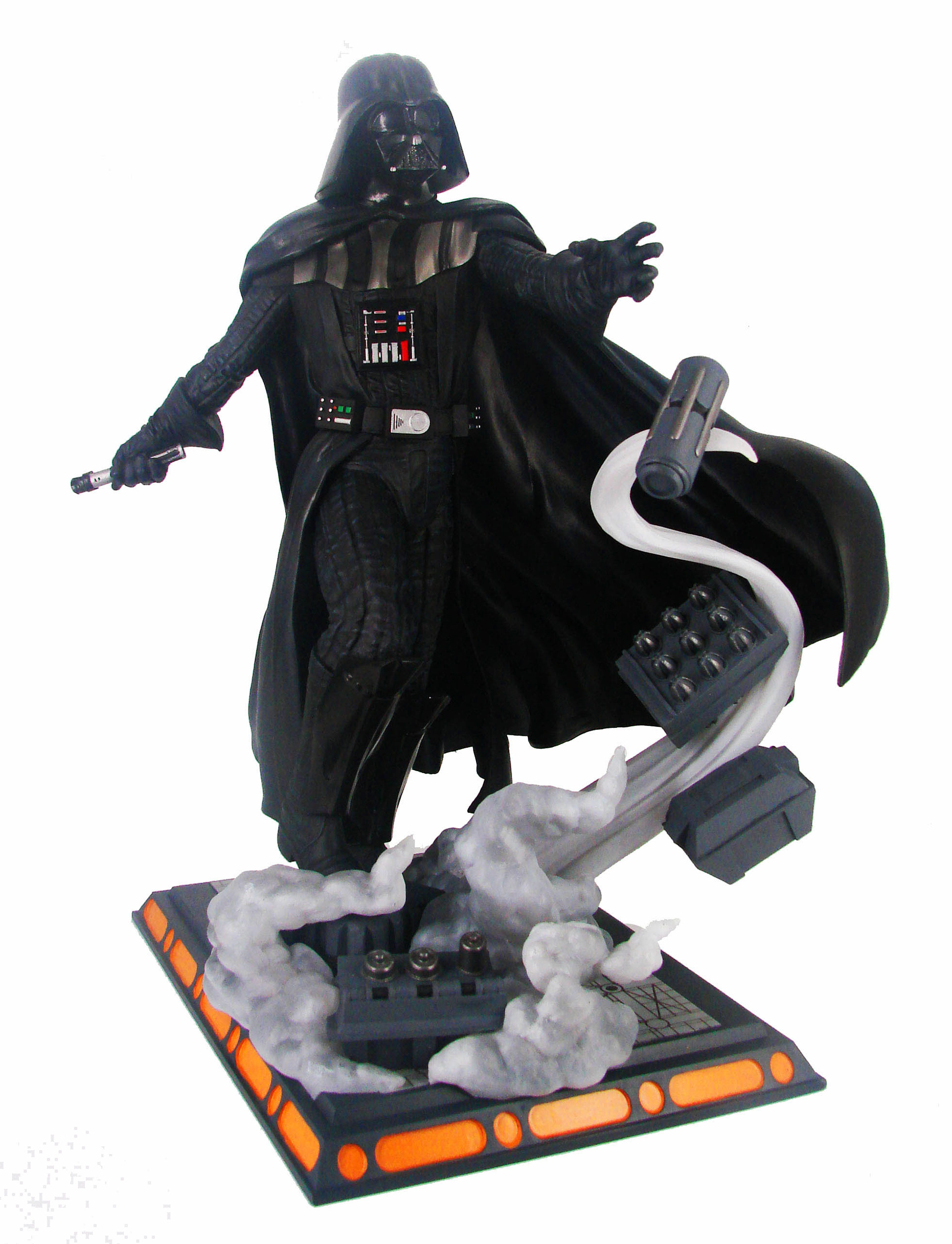 Star Wars Gallery Diorama Darth Vader - Base Design Elements, Sculpt Direction.