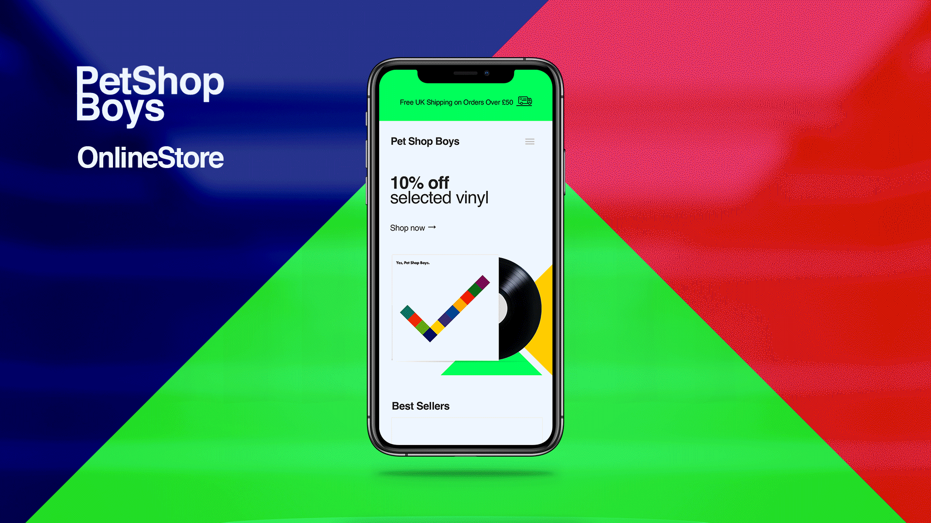Video showing proposal for the PetShopBoys online store designed by Tails Creative and Graphic Thinking