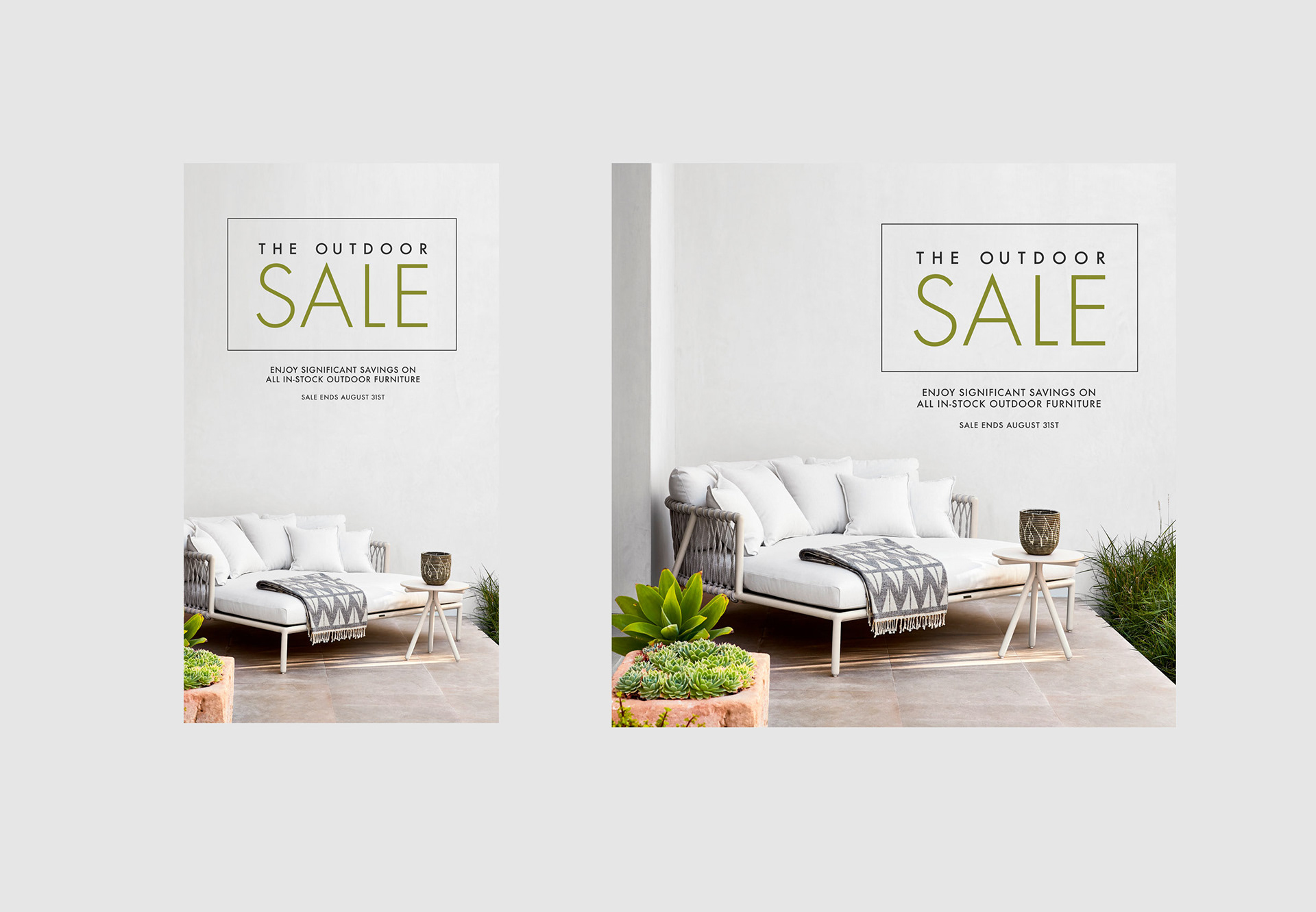 Brougham Interiors Outdoor Sale Social Media