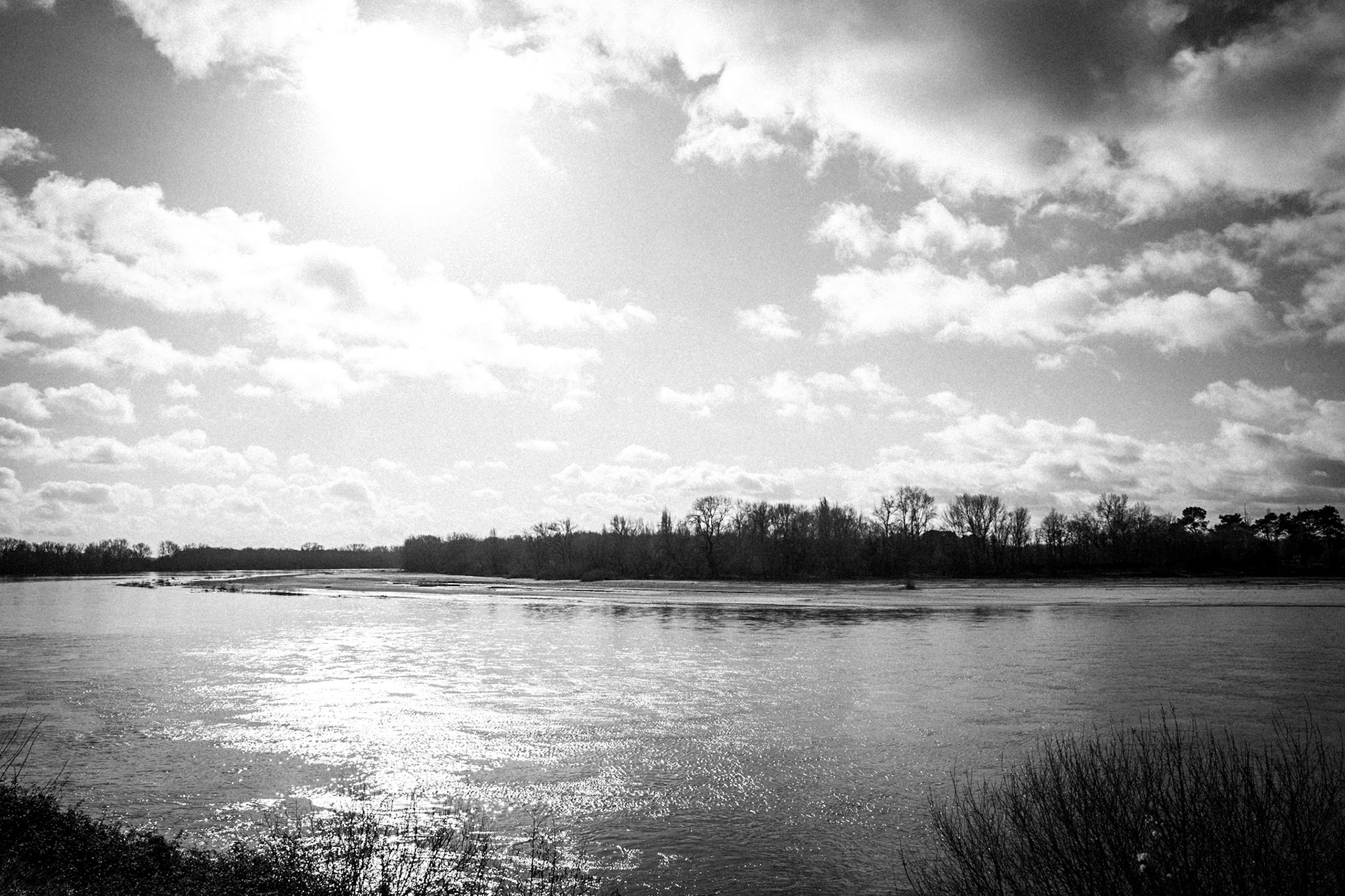 De courts et agréables moments au bord de la Loire pour oublier la maladie et profiter avant qu'il ne soit trop tard.