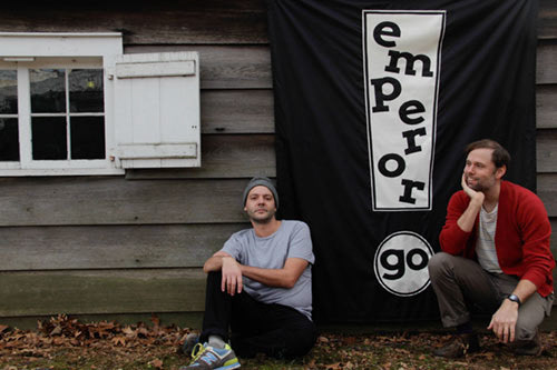 Emperor Go! Production Company Logo on Flag