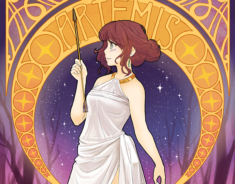 greek goddess artemis anime