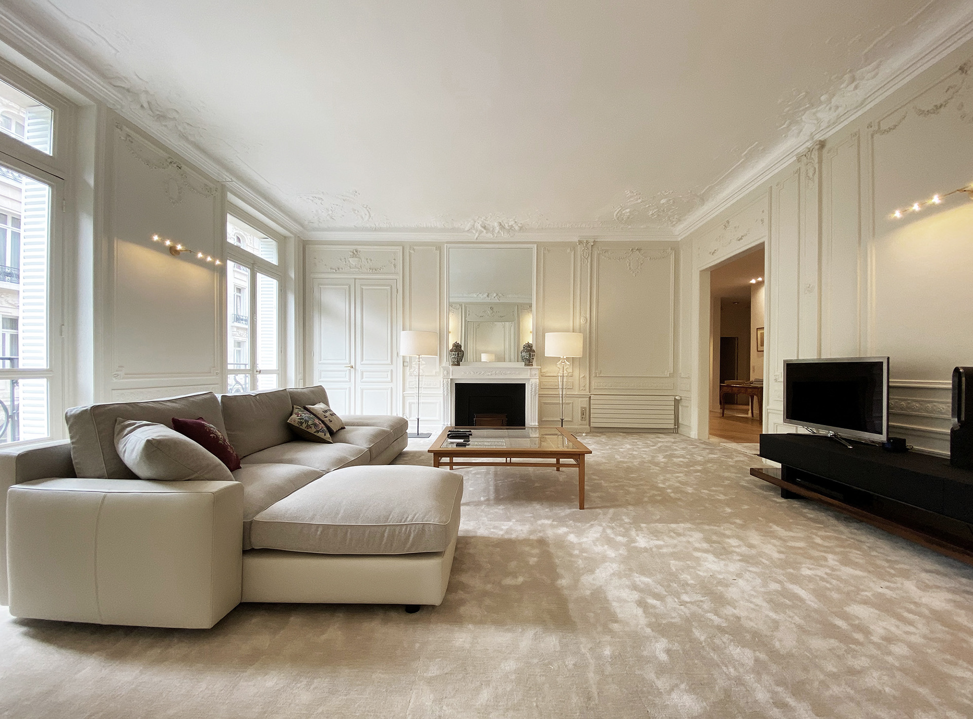 Rénovation d'un appartement de 300m2 Avenue Victor Hugo à Paris 16e
