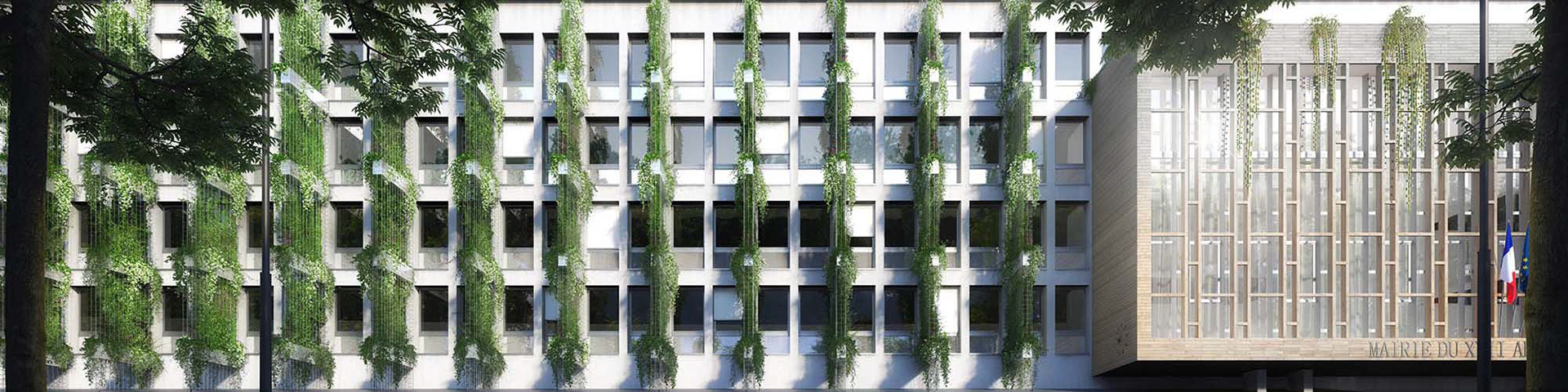 Rénovation énergétique de la mairie du XVIIe arrondissement de Paris