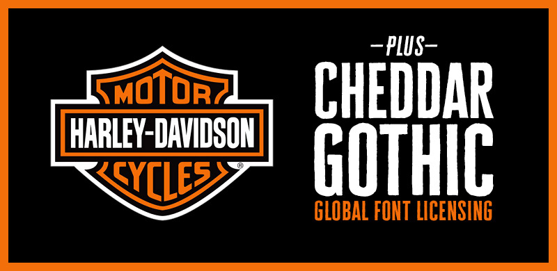 Adam Ladd Type Design Fonts Graphic Design Harley 