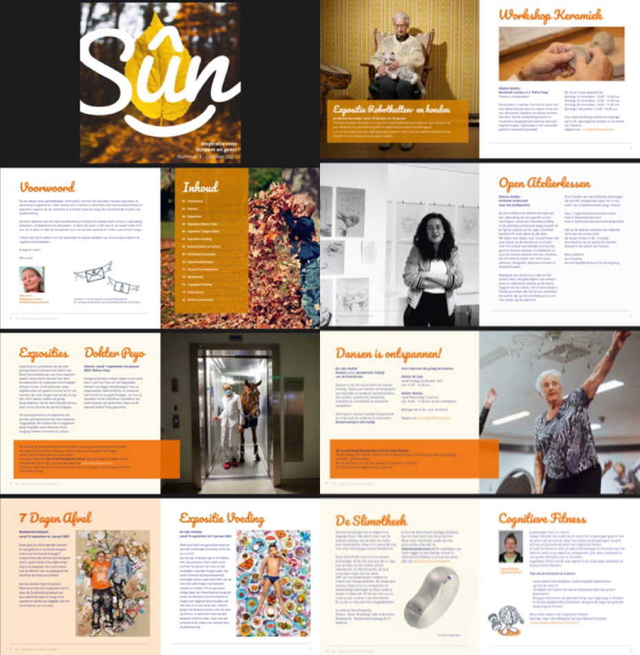 Overzicht pagina's SÛN-3