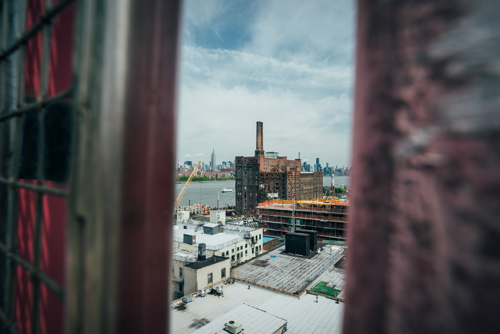 The refinery was built in 1882 and worked continuously until it closed in 2004.  It is now being redeveloped into housing.