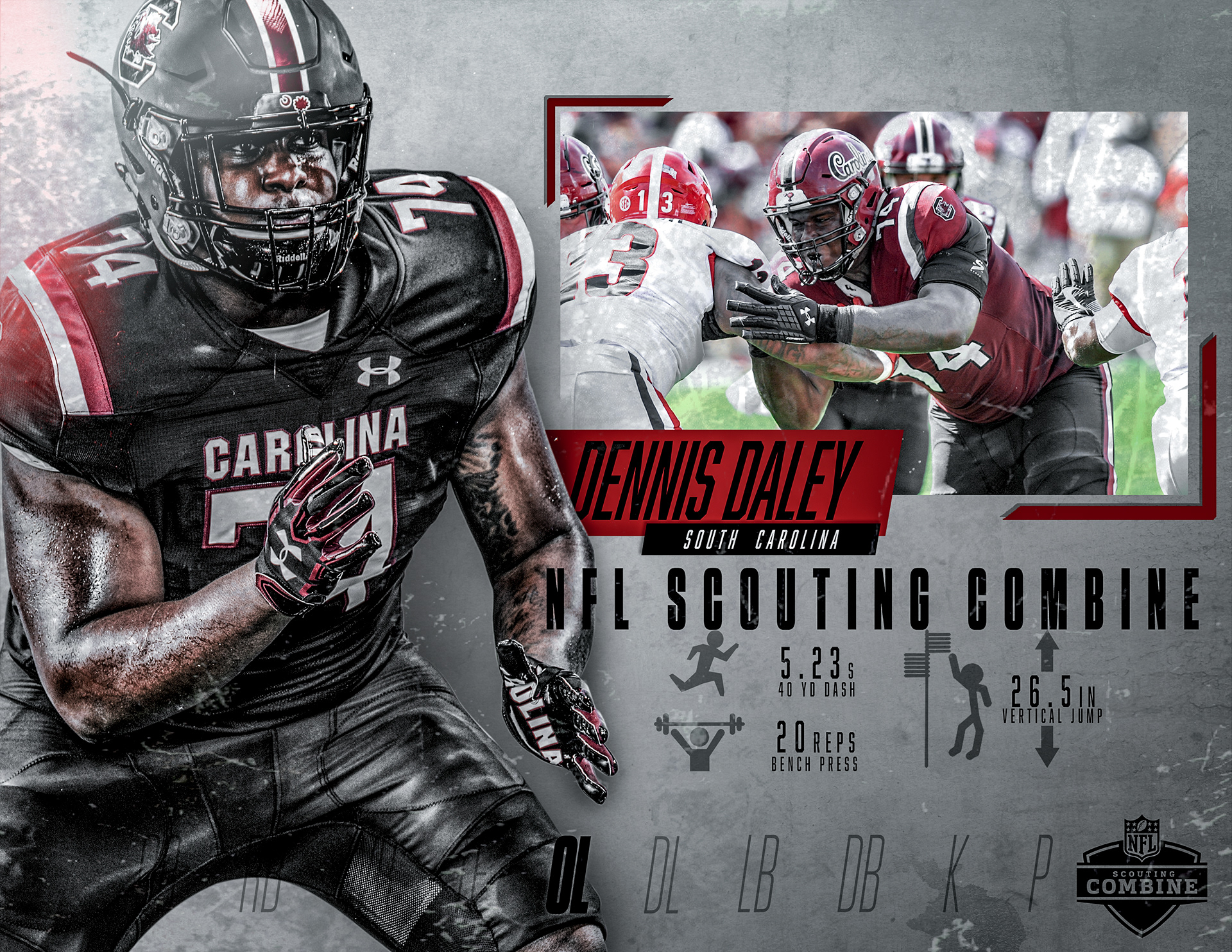 Zachary Kilgore - NFL Scouting Combine | Zachary Kilgore Personal Project