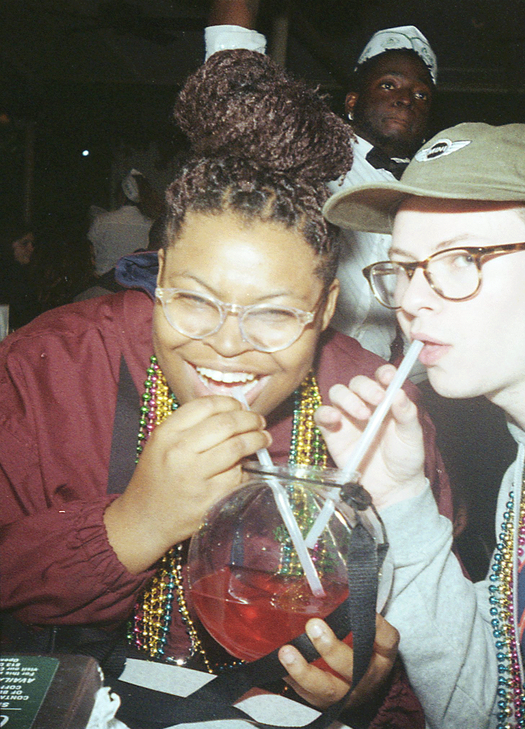 Ashley and Ross at Café du Monde.
