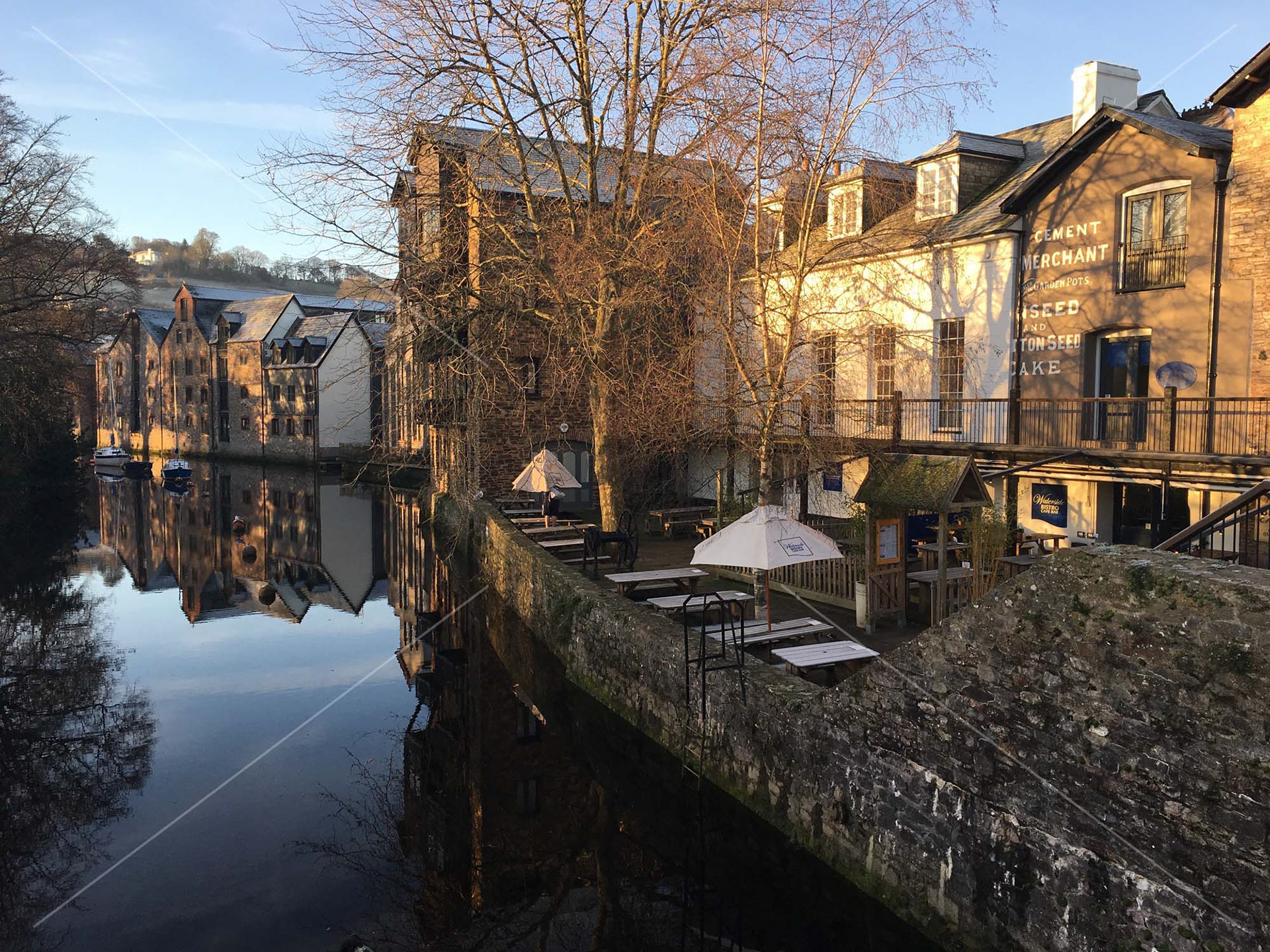River Dart in Totnes