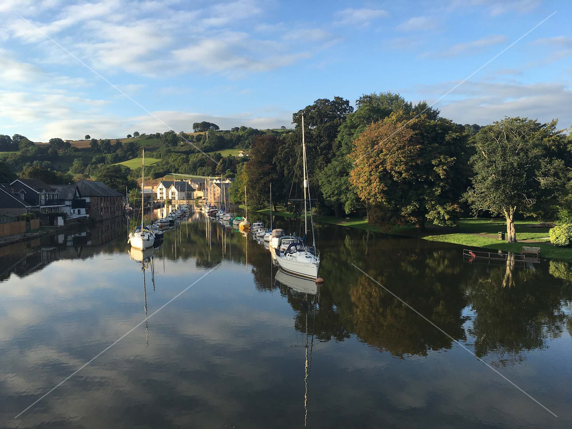 River Dart in Totnes