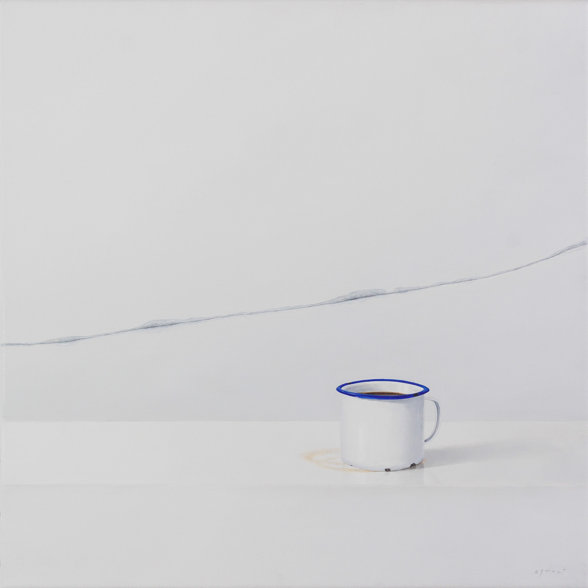 40 x 40 cm Oil on linen