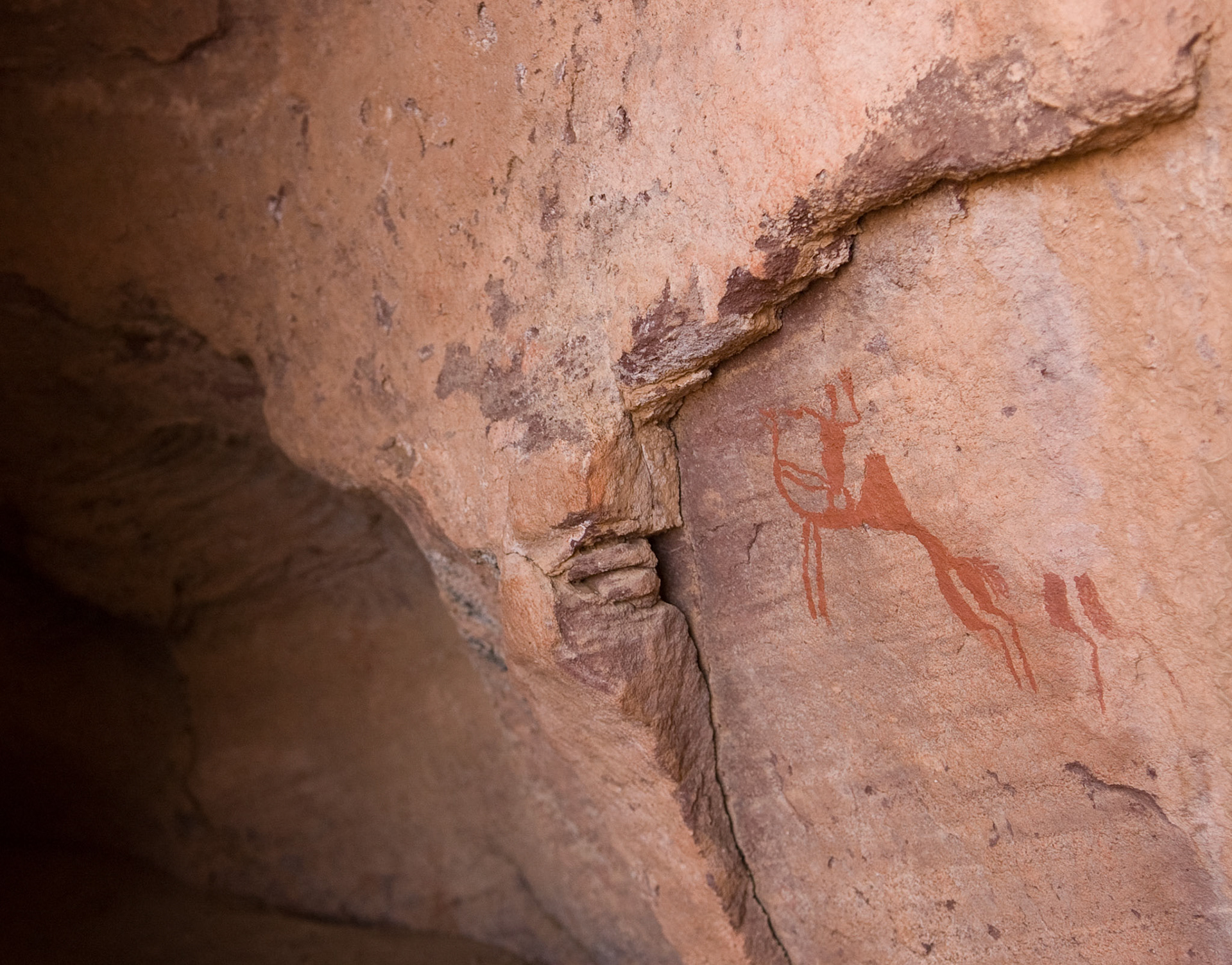 Cave Paintings in Tadrart (Admer Tadrart, Algeria)