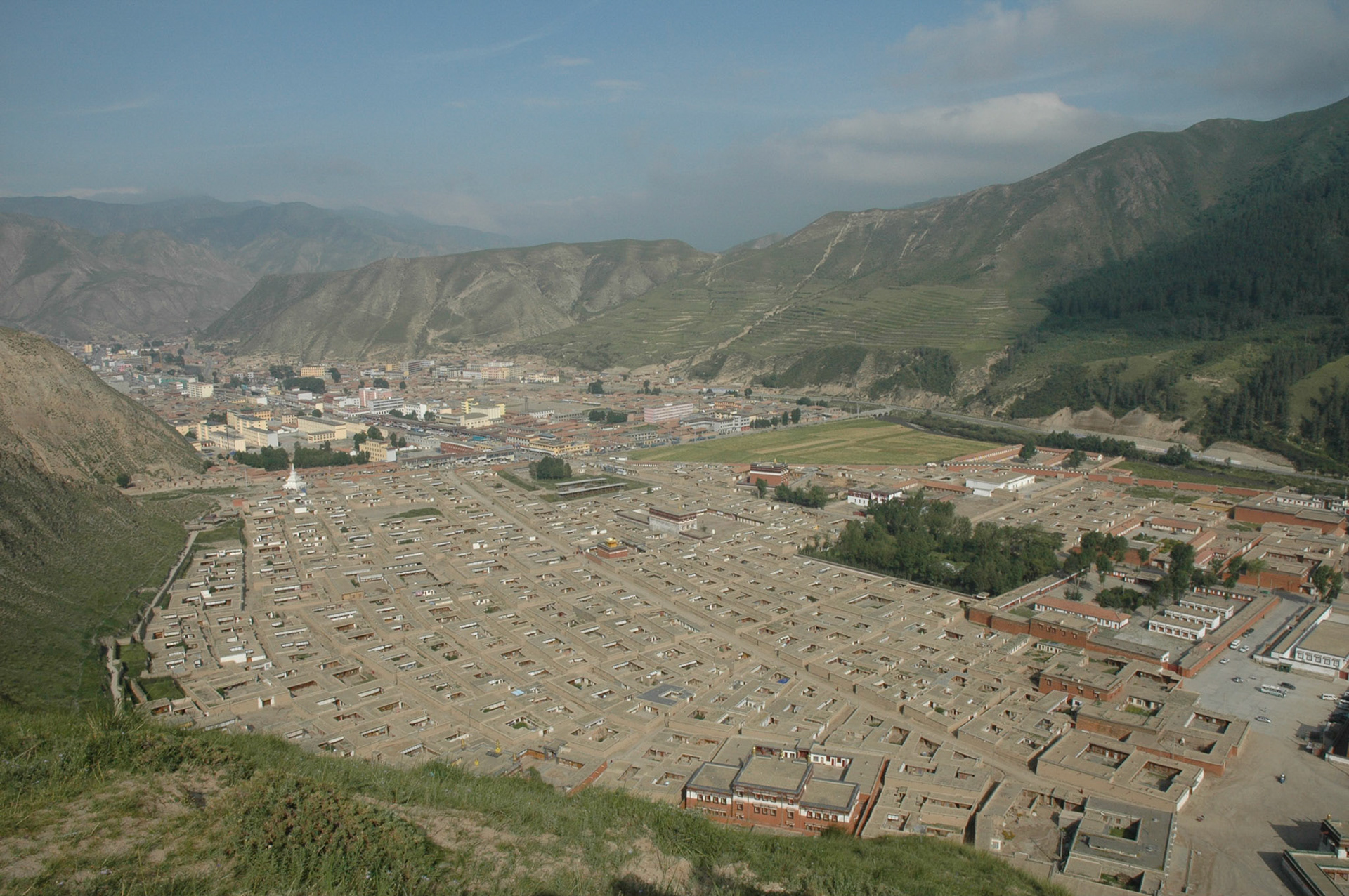 Labrang Monastery in Xiahe (Gansu, China)