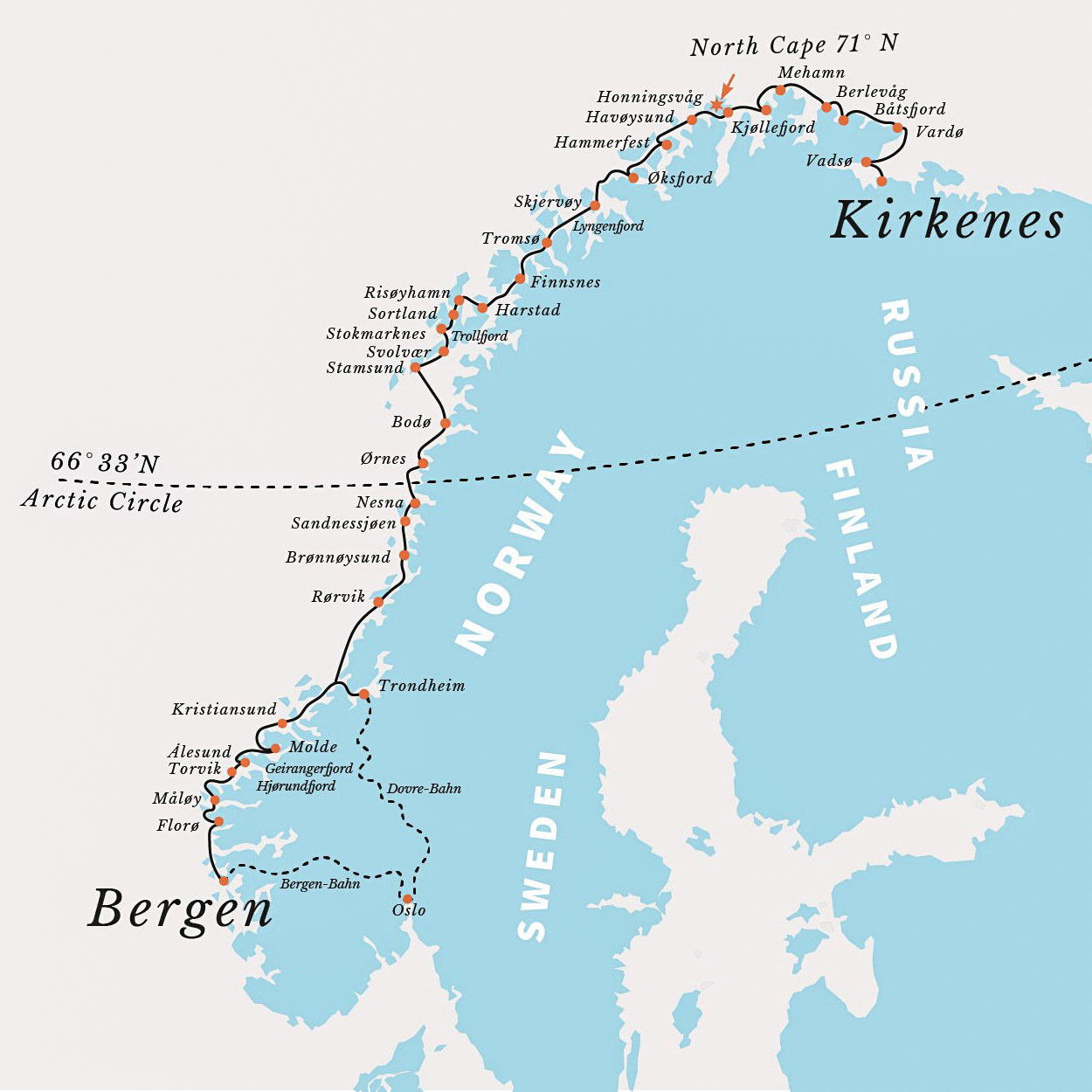 Focus-on-my-world - Norwegian Coastal Express-April