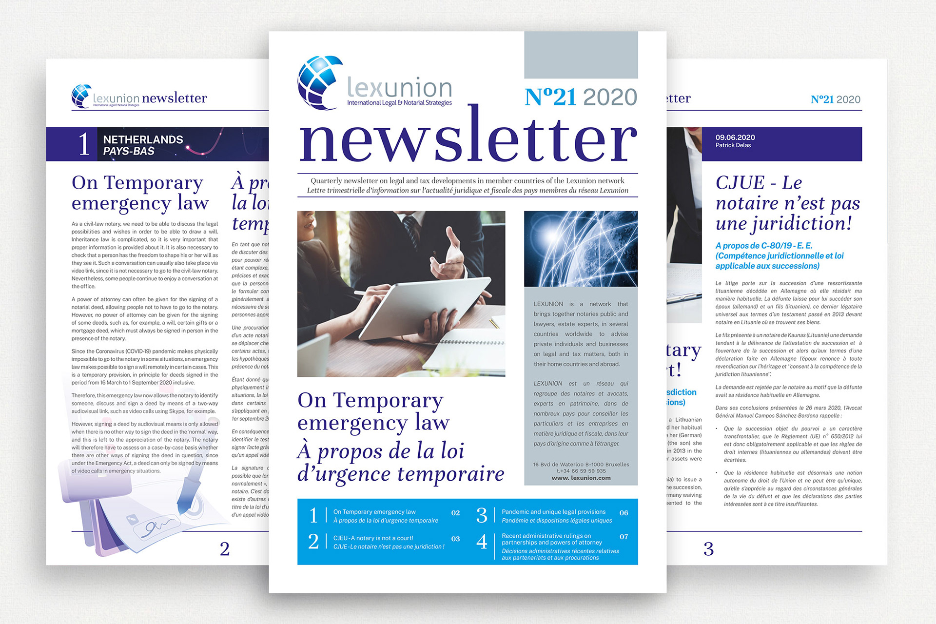 Newsletter Lexunion Internacional