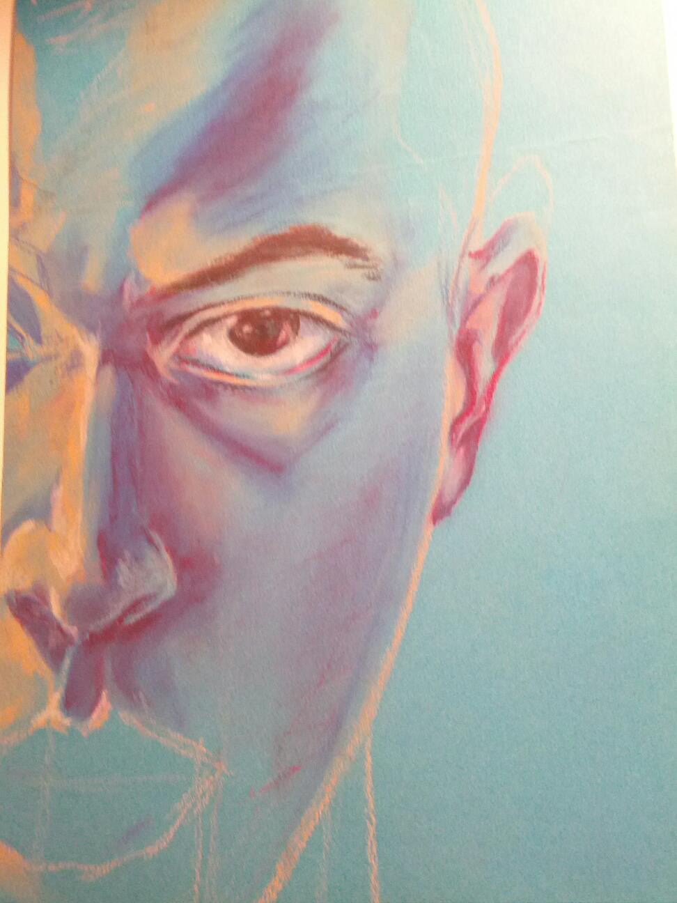 Self Portrait 2005 (Oil Pastels)