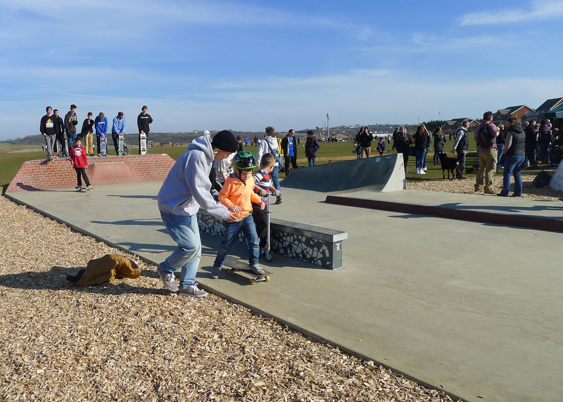 peacehaven skatepark coaching