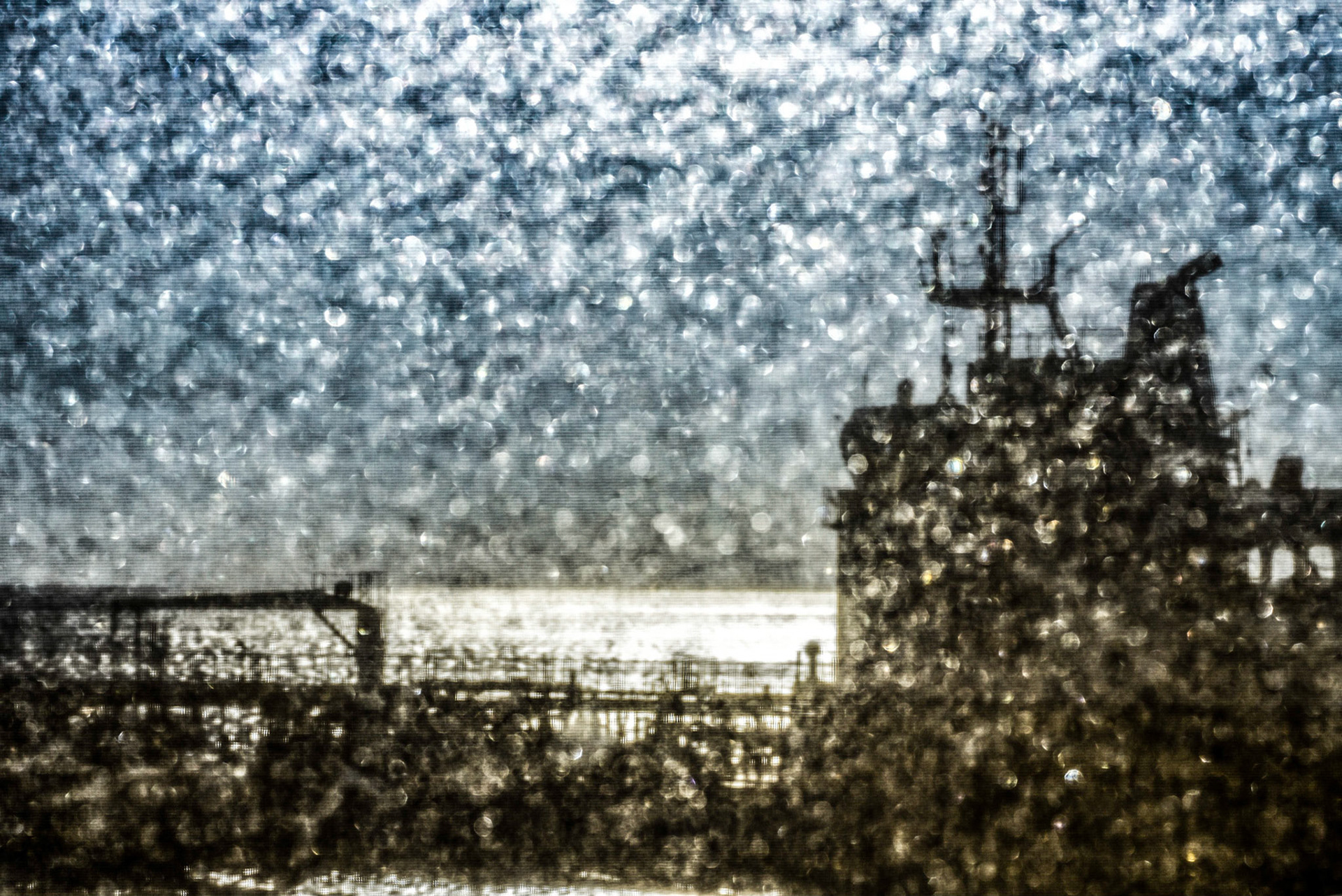 François L'Hotel, ”screen and salt", 2017, Photography, 180x120 cm - Archival Fine Art Inkjet Print - Edition : 1/3