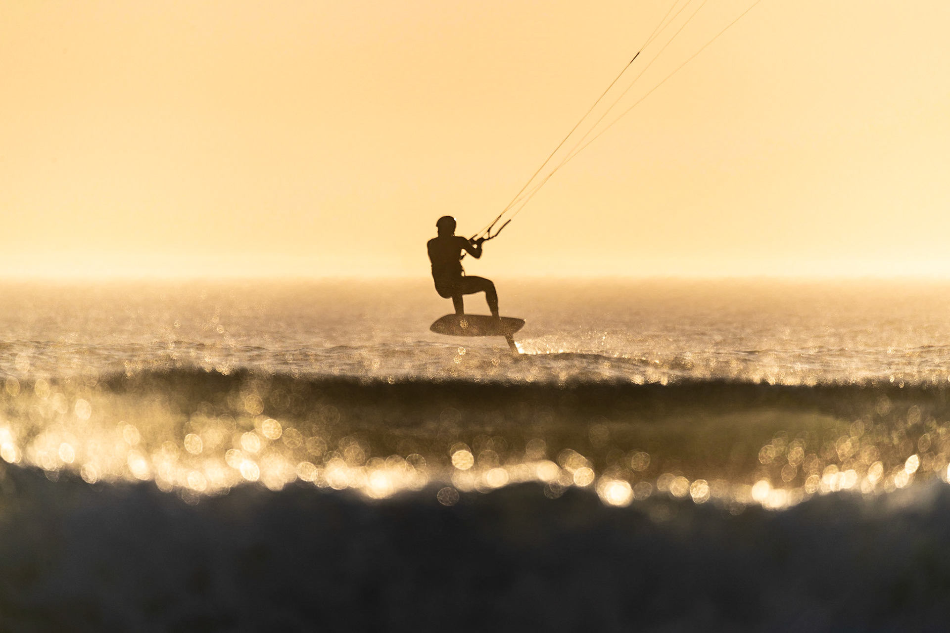 Foil Kiteboarding with Buzzi