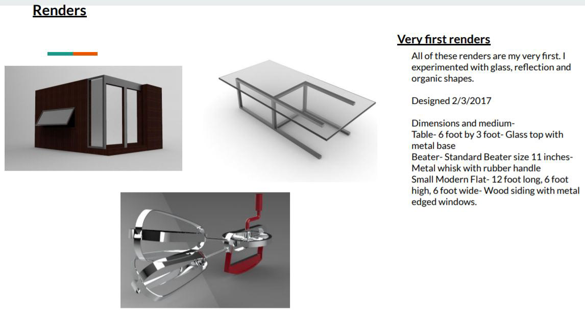 Rhino rendered concepts 