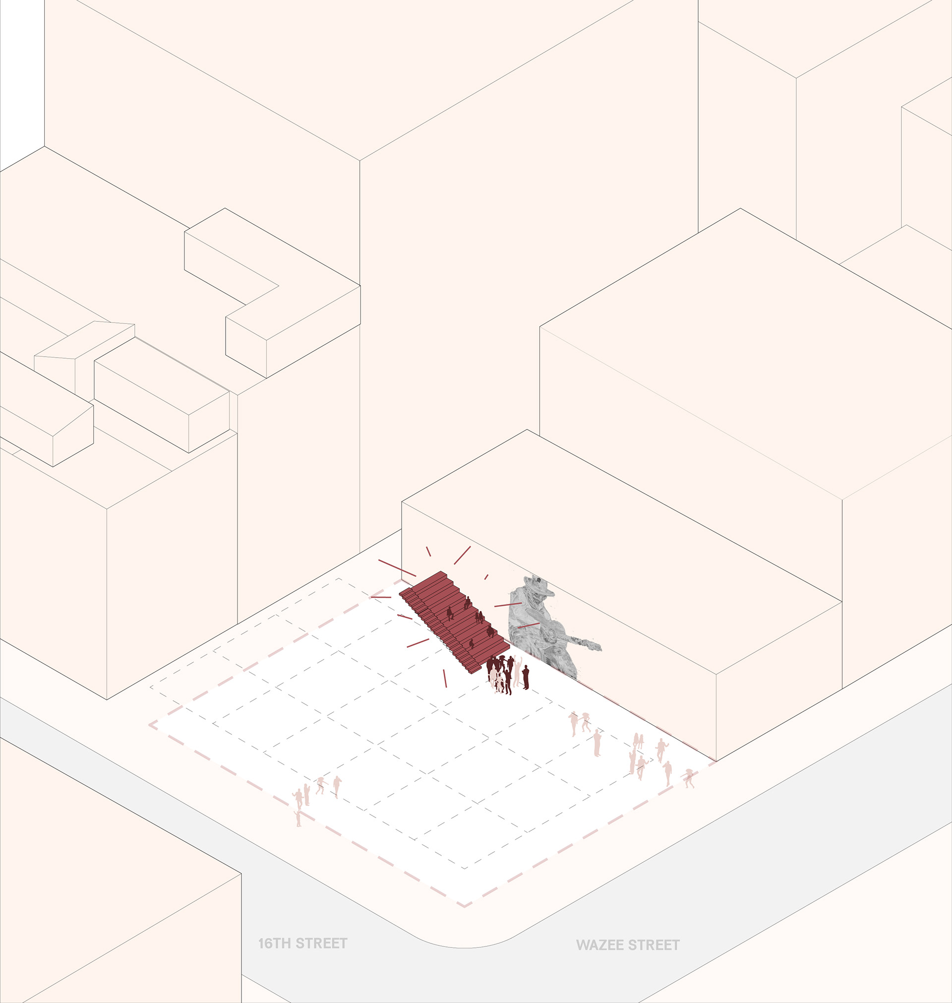 The Big Stairs: Anchoring the Intersection