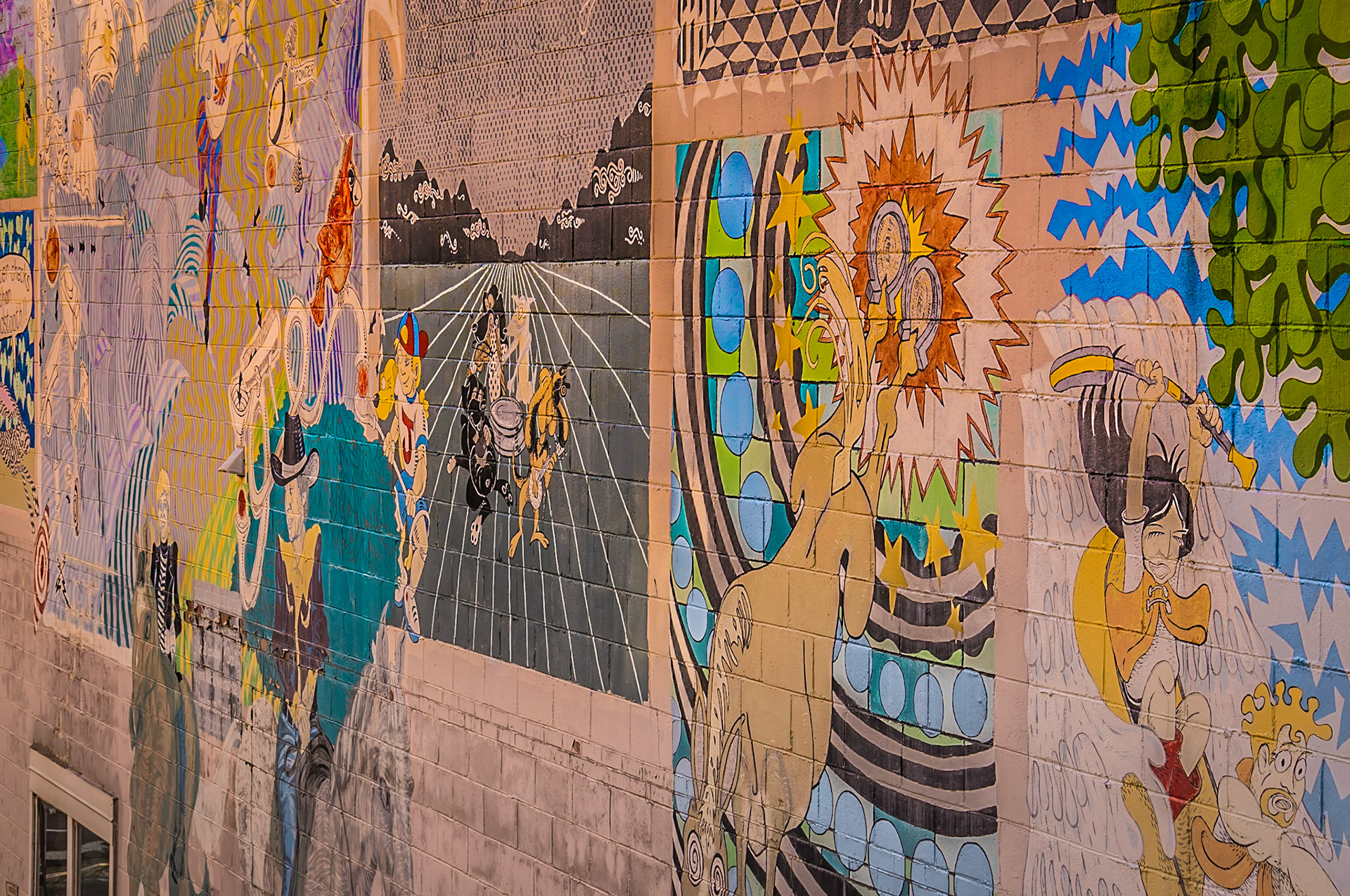 Street Mural, Asheville, NC