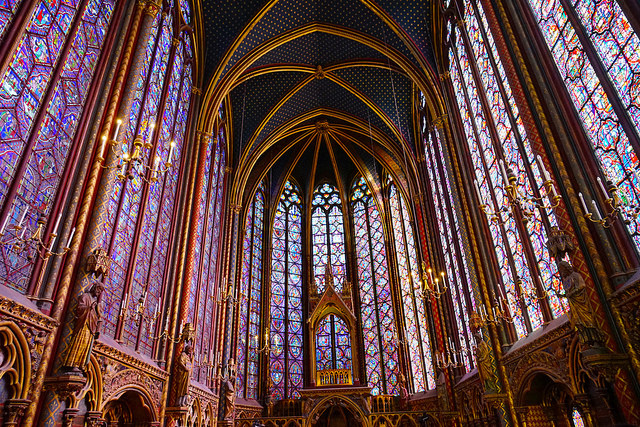 Sainte-Chapelle in Paris, France