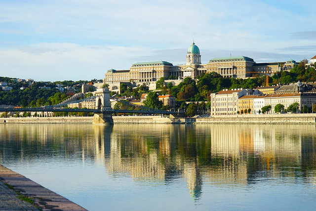 Buda Castle in Budapest, Hungary