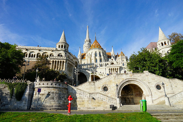 Fisherman's Bastion in Budapest, Hungary