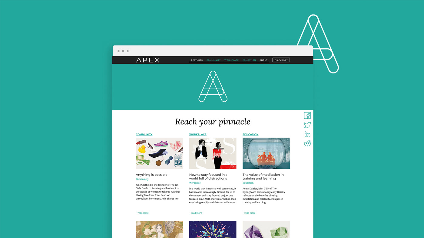 homepage design