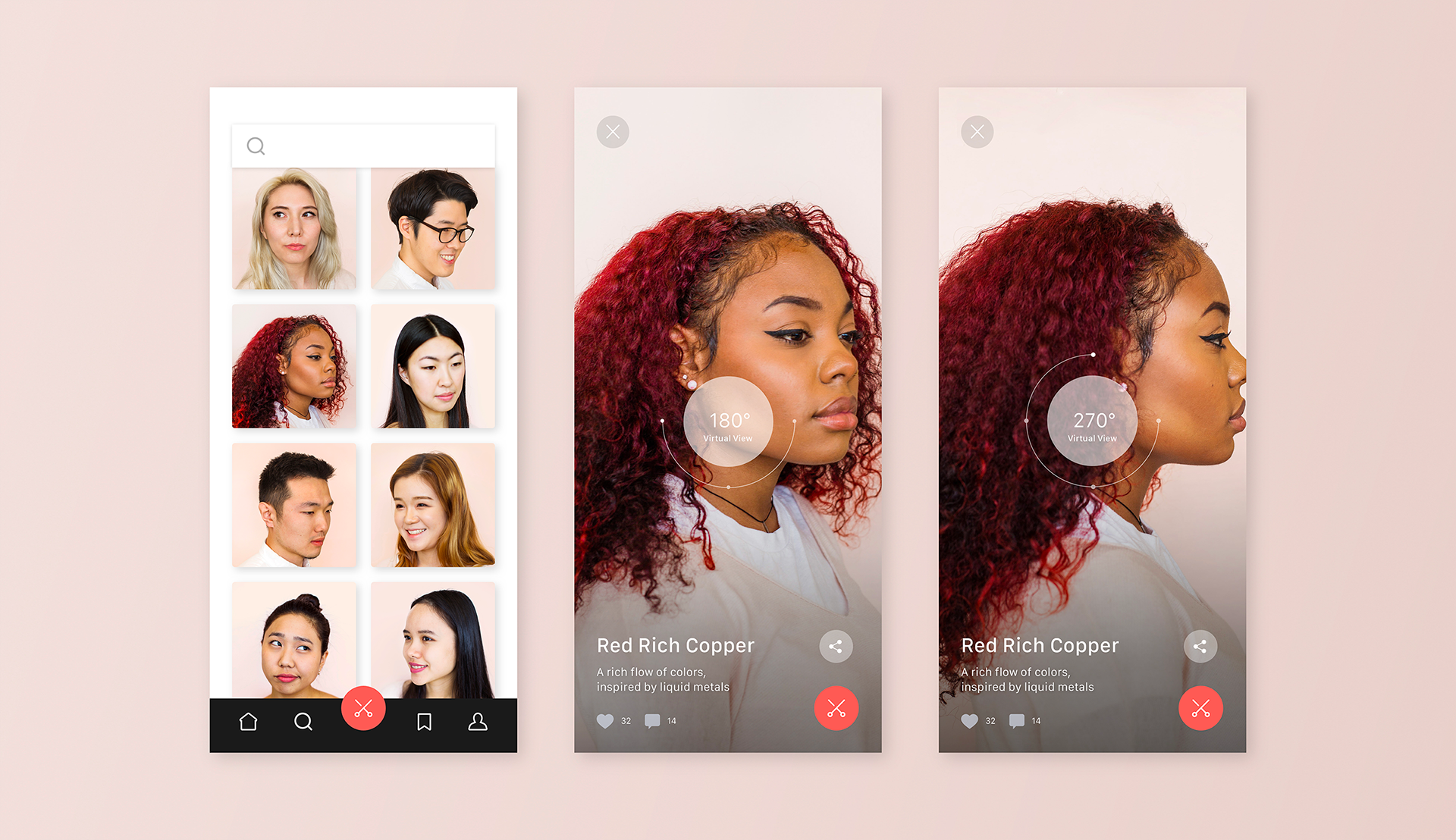 Aveda International 360 virtual view app