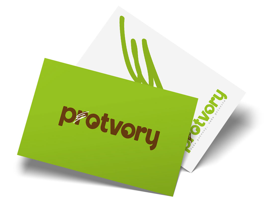 Protvory - navrh nazvu, loga a vizualni identity