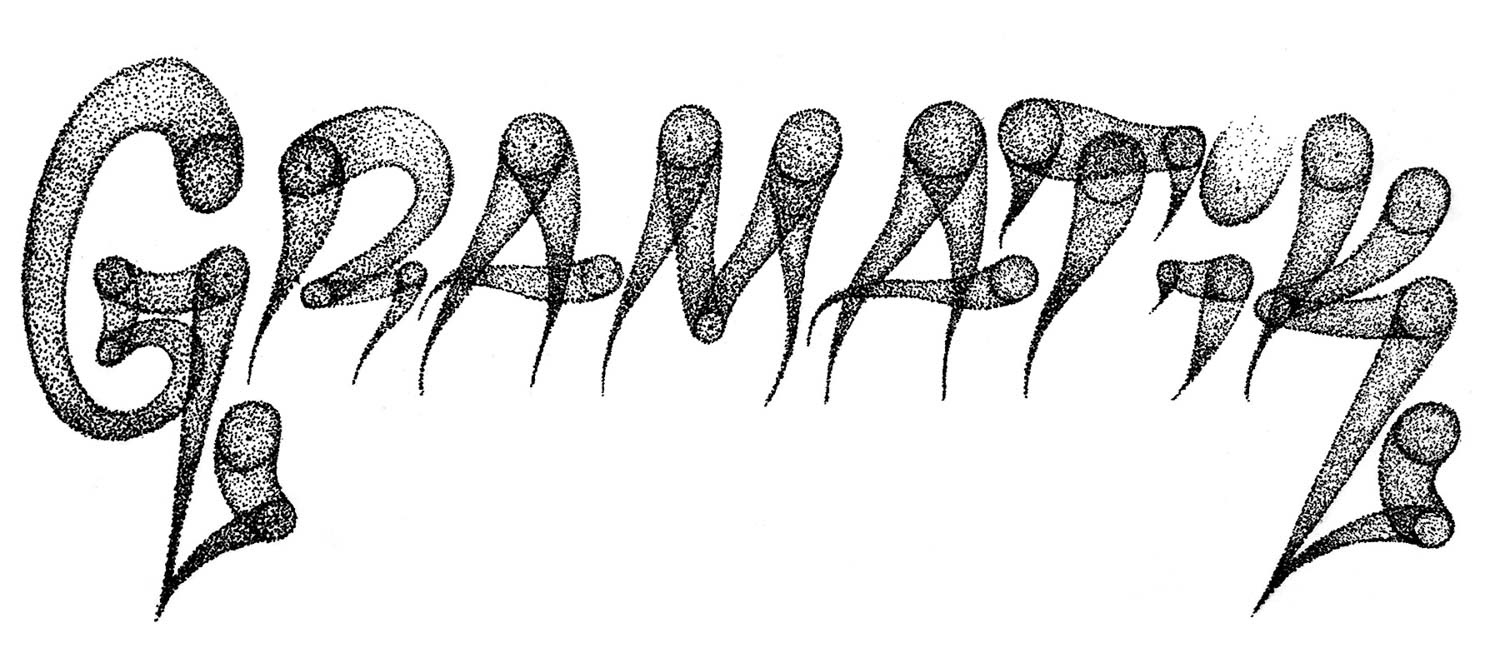 Lettering au point Gramatik