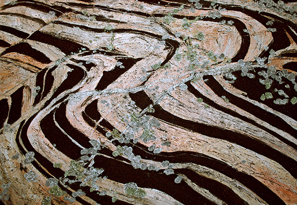 Folded Gneiss #4, 2014, 42 x 60", AVAILABLE